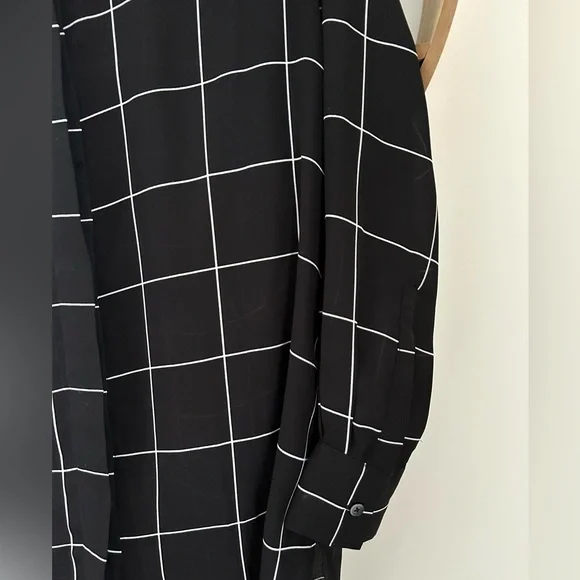 Joe Fresh Windowpane Check Tunic - Picture 5 of 5